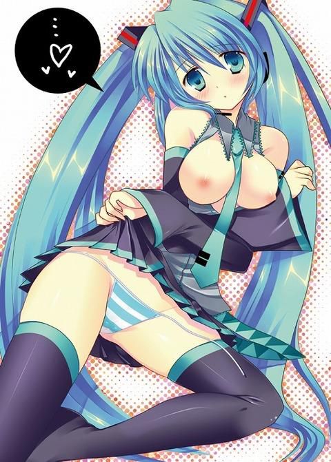 Secondary erotic pictures of hatsune miku 15