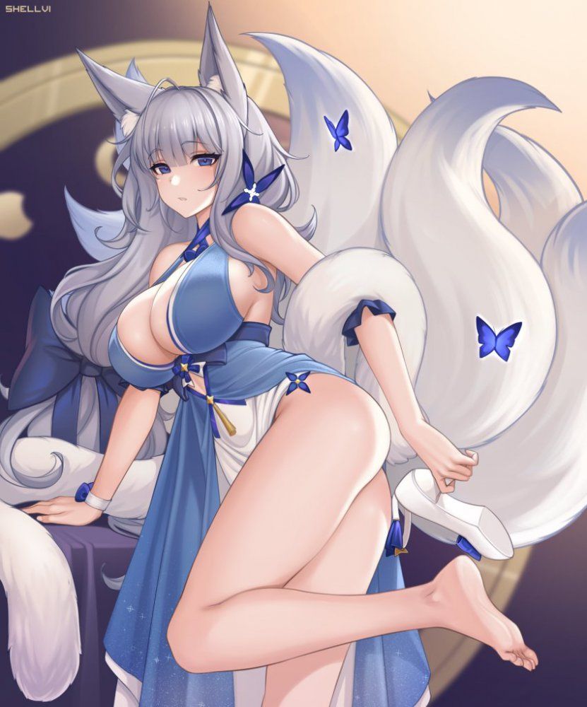 Gather those who want to nudge in the erotic image of Azure Lane! 14