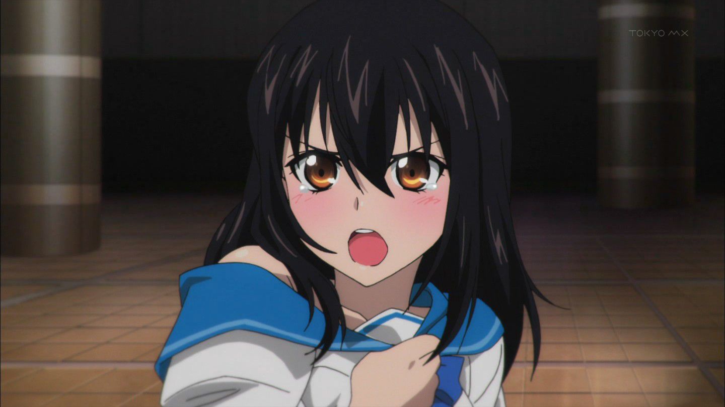 All cute girls anime called "strike the blood" bug is from part4 13