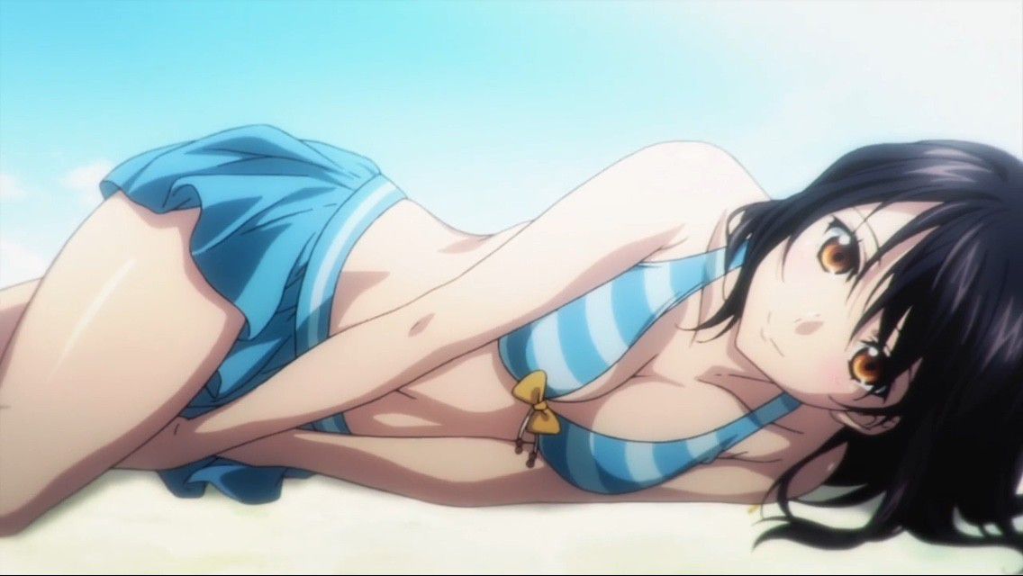 All cute girls anime called "strike the blood" bug is from part4 7