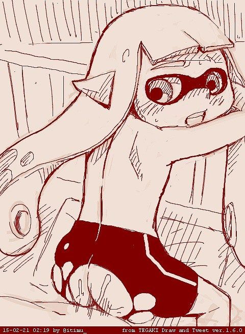 [Secondary erotic images] [Splatoon Splatoon] IKA-Chan and gatech! 45 ikagawashii erotic images | Part1-page 20 38
