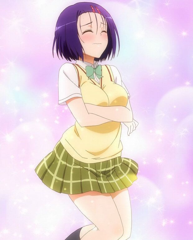 "To Love you" purple hair short JK West sairenji Haruna MoE images 9