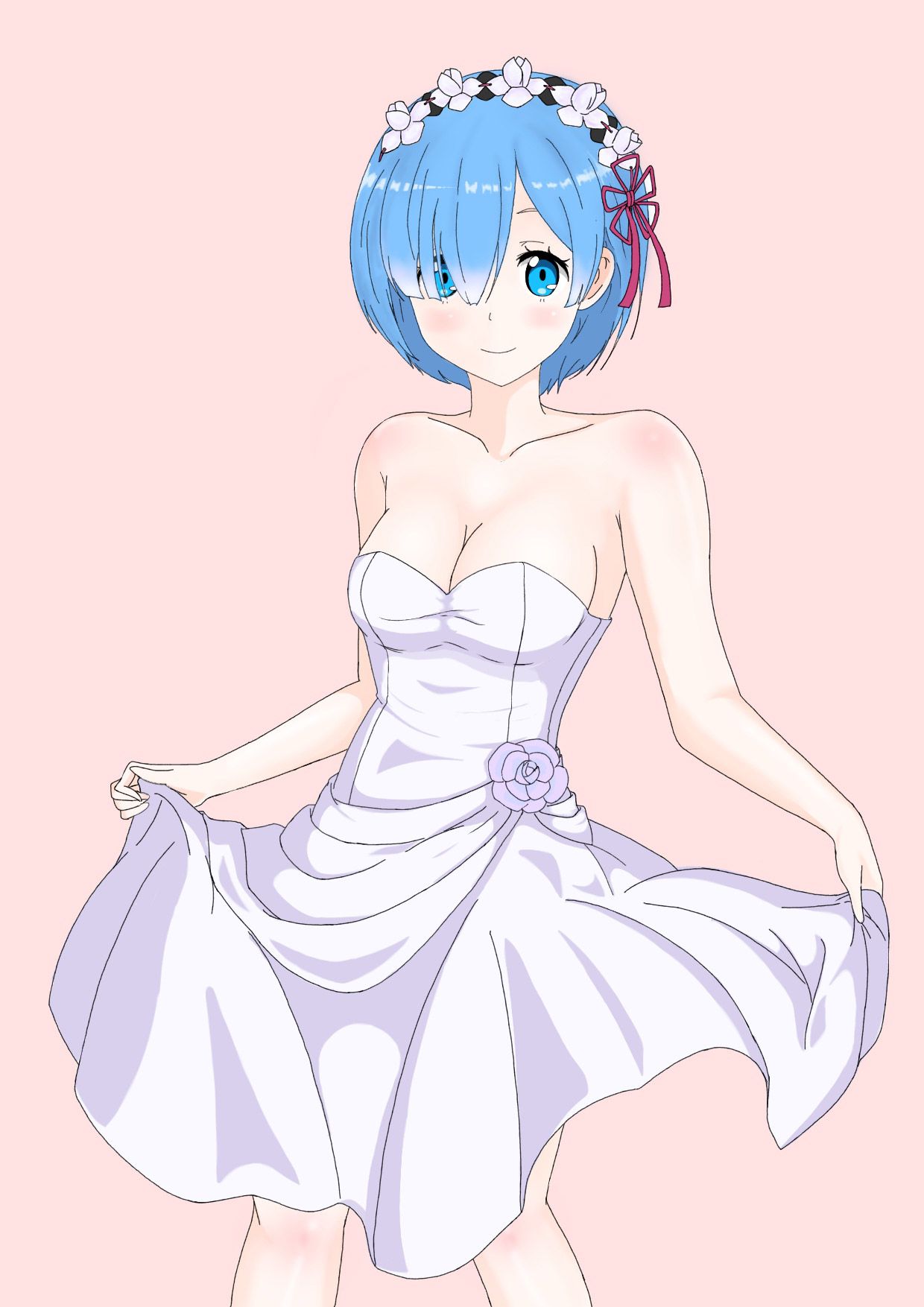 2-d Re: REM different world life begin from zero phosphorus of less erotic images [rezero] 57 17