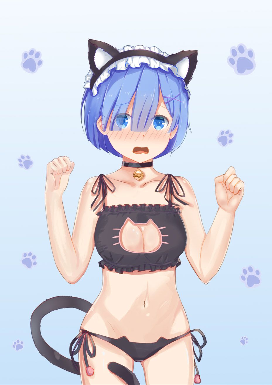 2-d Re: REM different world life begin from zero phosphorus of less erotic images [rezero] 57 18