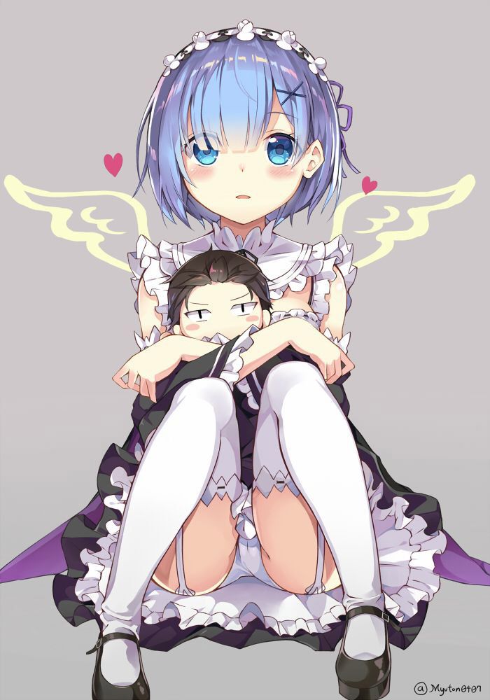 2-d Re: REM different world life begin from zero phosphorus of less erotic images [rezero] 57 39