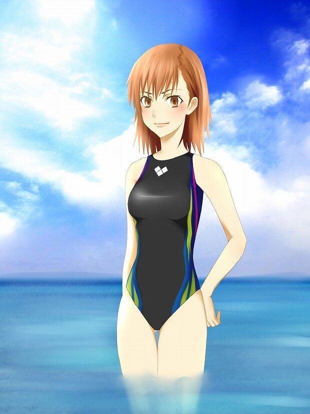 "Railgun 31 misaka Mikoto JC school on water and bikini picture 激shi u w 29
