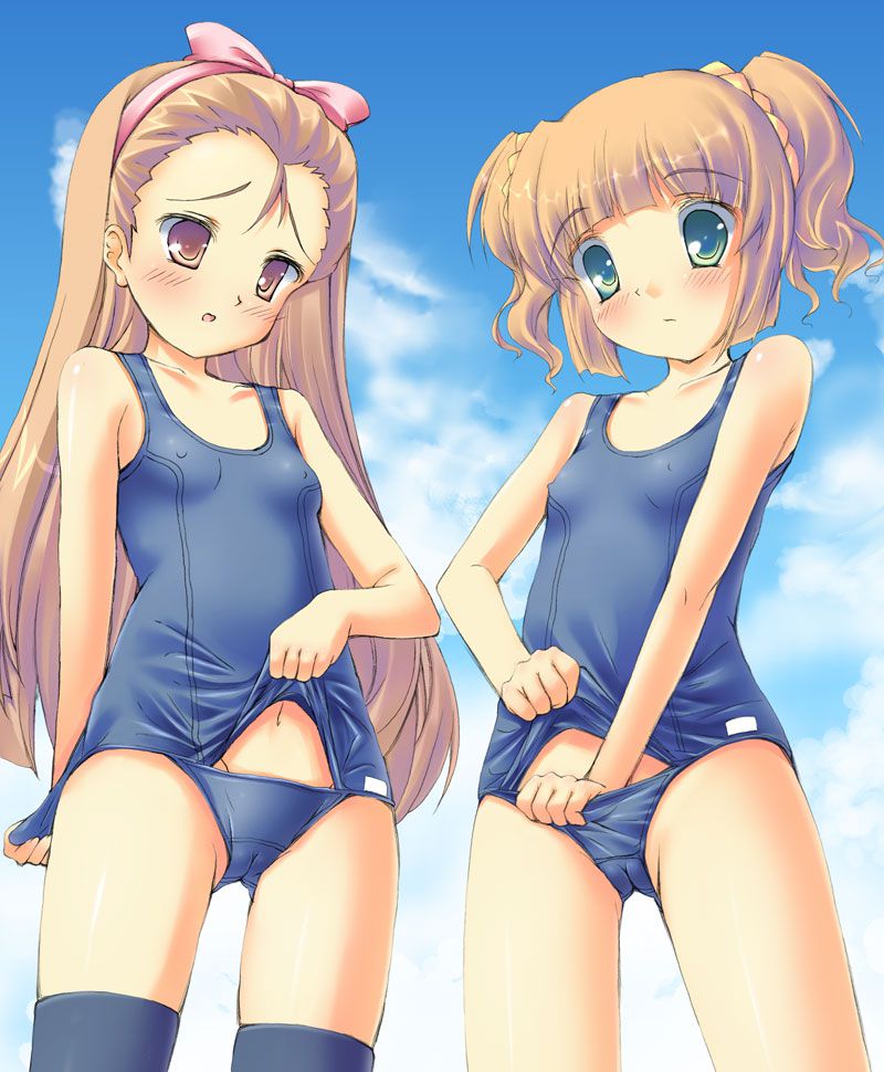 Cute swimsuit hentai picture post! 19