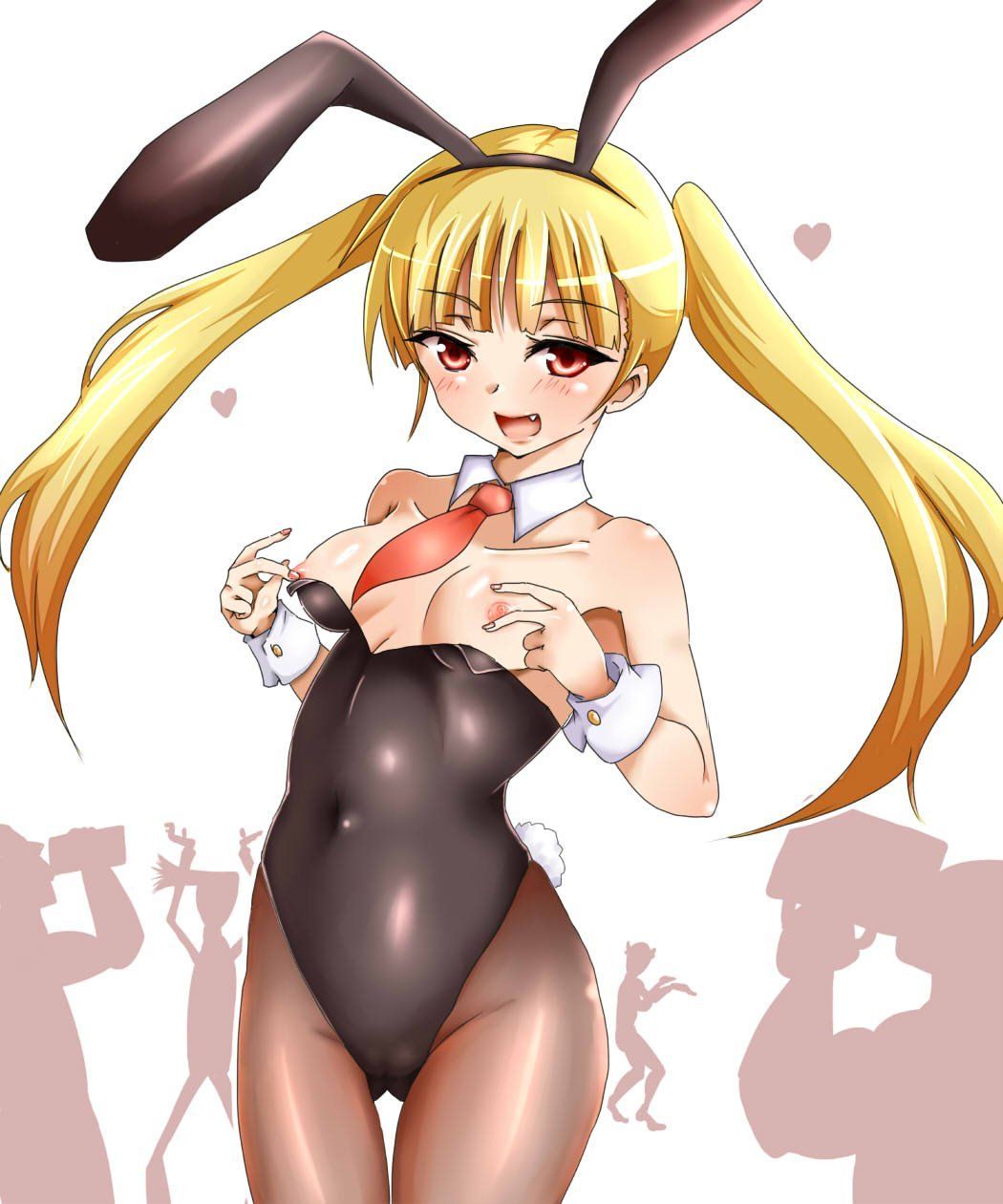 Cute Bunny girl of two-dimensional pictures. 13