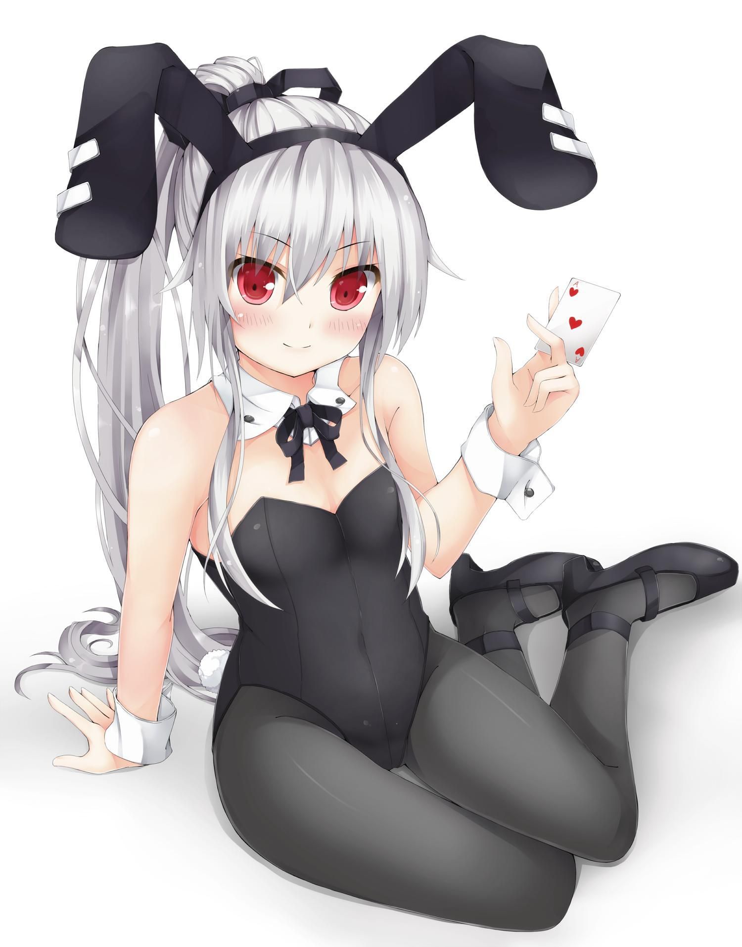 Cute Bunny girl of two-dimensional pictures. 5