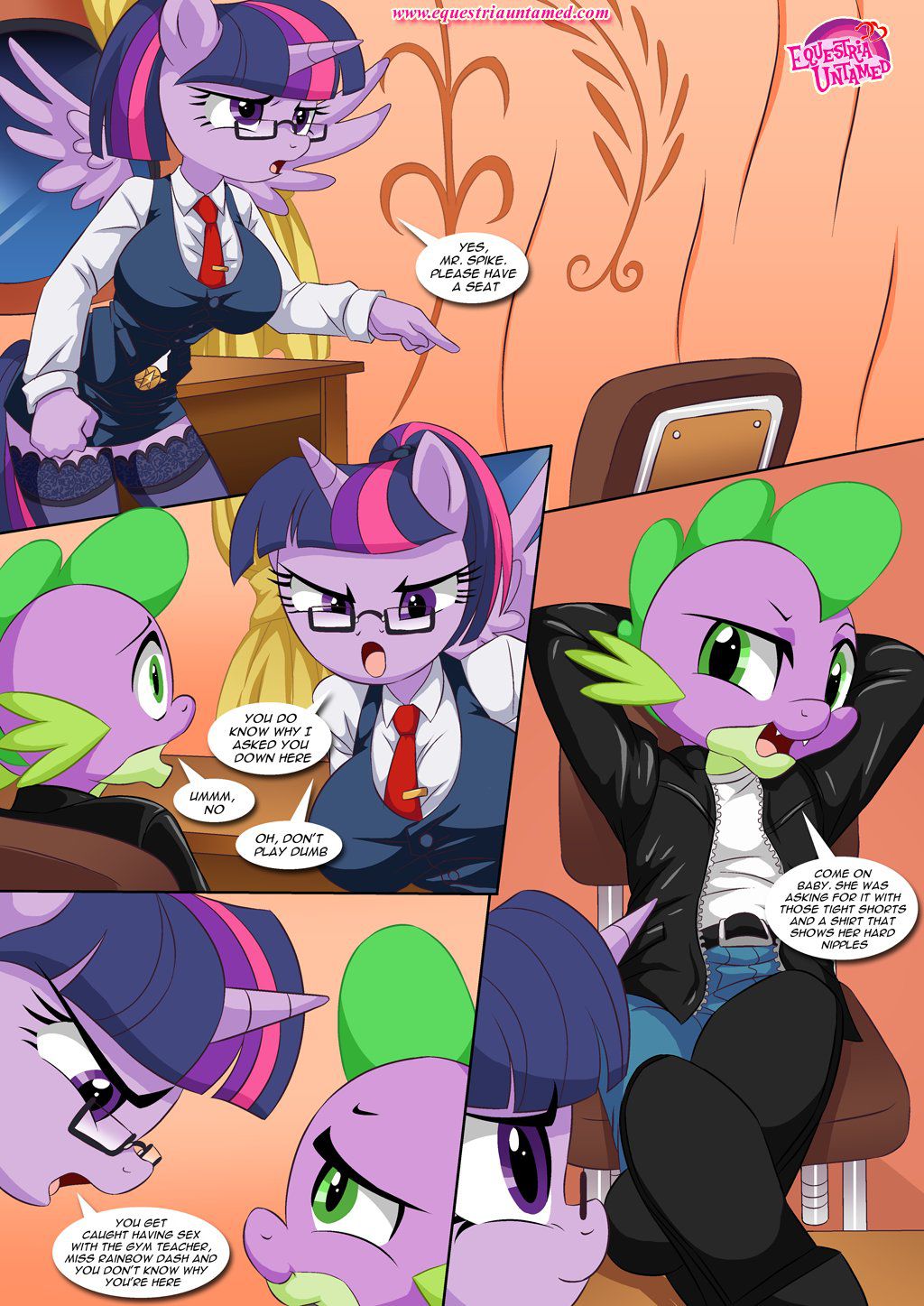 [Palcomix] Sex Ed with Miss Twilight Sparkle (My Little Pony Friendship Is Magic) [Ongoing] 17