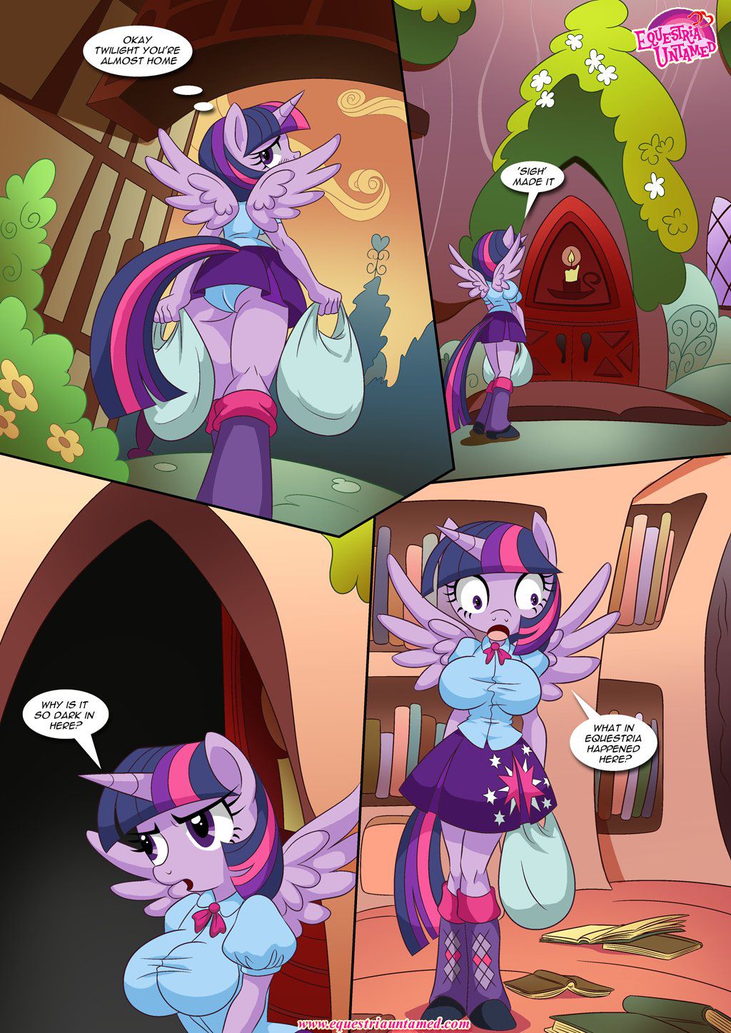 [Palcomix] Sex Ed with Miss Twilight Sparkle (My Little Pony Friendship Is Magic) [Ongoing] 3