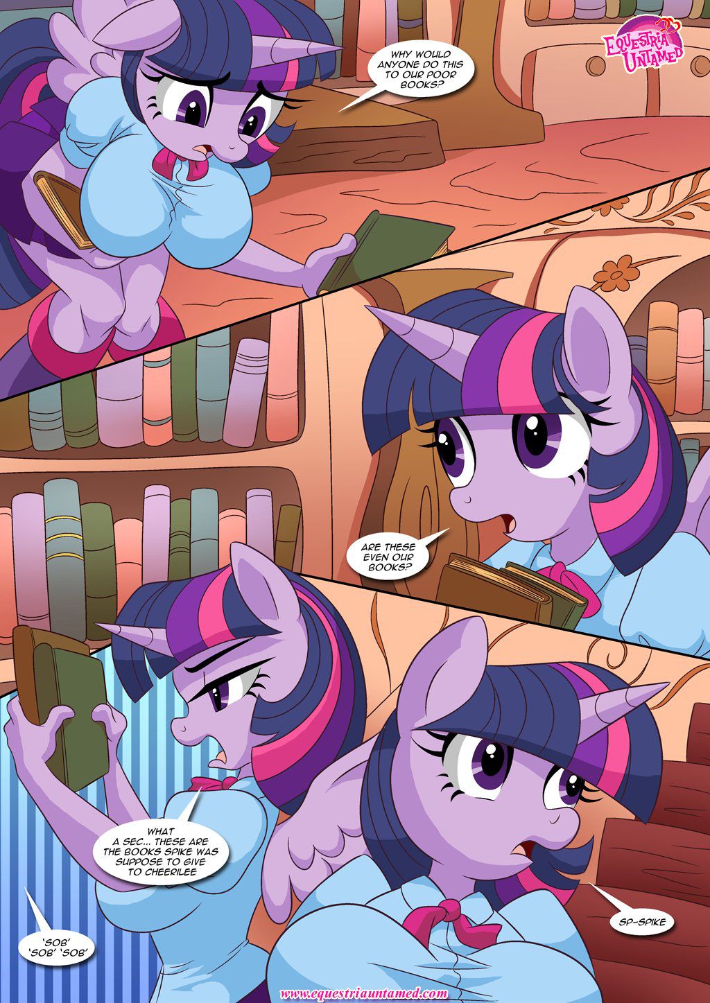 [Palcomix] Sex Ed with Miss Twilight Sparkle (My Little Pony Friendship Is Magic) [Ongoing] 4