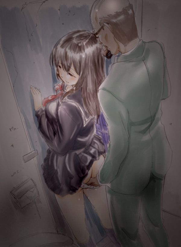 [Secondary erotic] image girls I got have sex in toilet 21