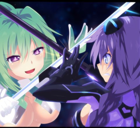 [44 photos: Ultra-neptunia veil / green heart of erotic pictures! Part 2 11