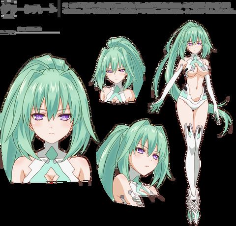 [44 photos: Ultra-neptunia veil / green heart of erotic pictures! Part 2 20