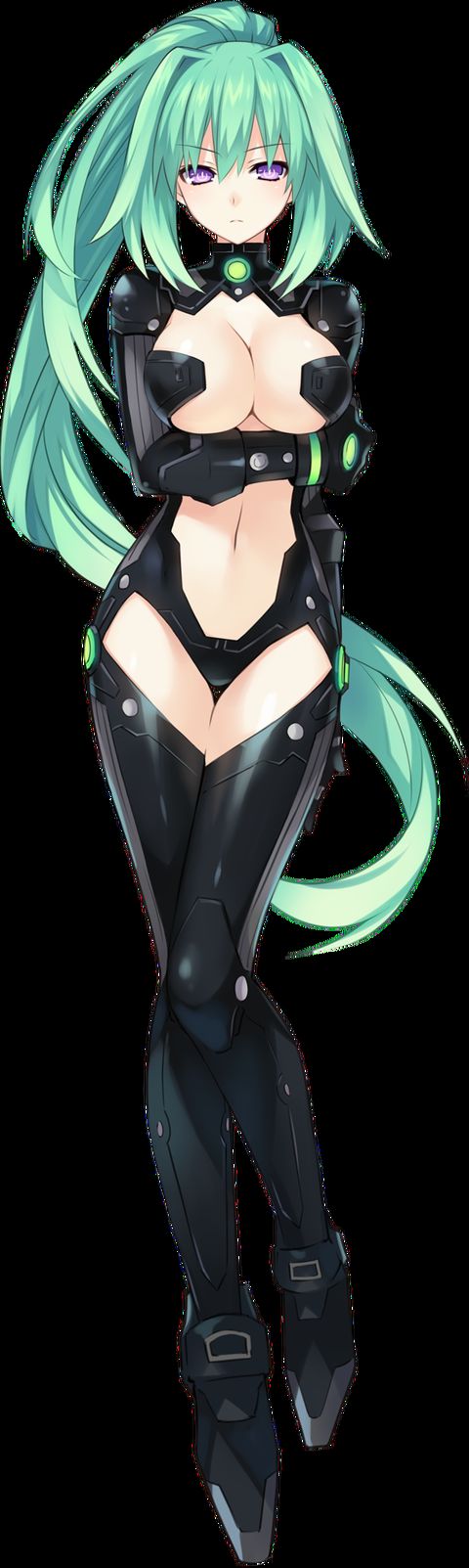 [44 photos: Ultra-neptunia veil / green heart of erotic pictures! Part 2 27