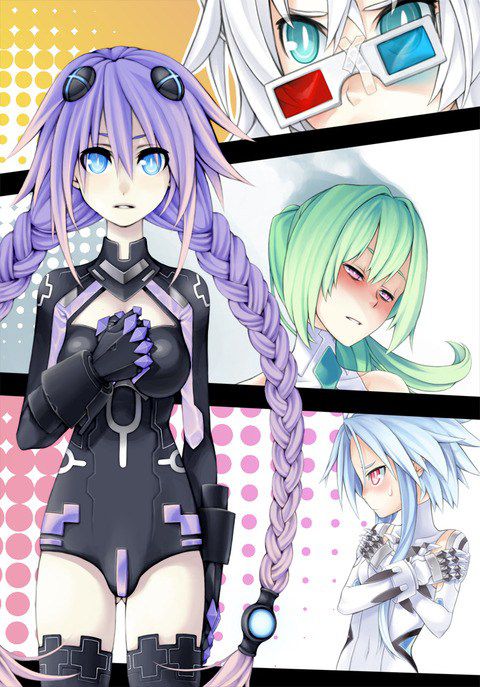 [44 photos: Ultra-neptunia veil / green heart of erotic pictures! Part 2 32