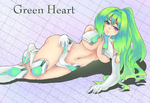 [44 photos: Ultra-neptunia veil / green heart of erotic pictures! Part 2 33