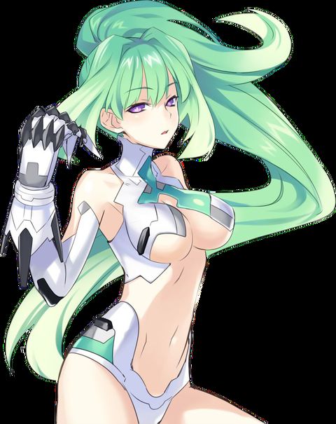 [44 photos: Ultra-neptunia veil / green heart of erotic pictures! Part 2 38