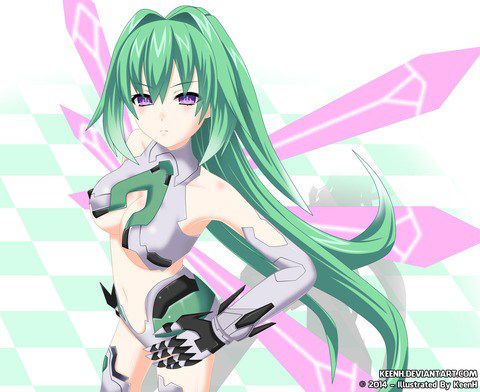 [44 photos: Ultra-neptunia veil / green heart of erotic pictures! Part 2 6