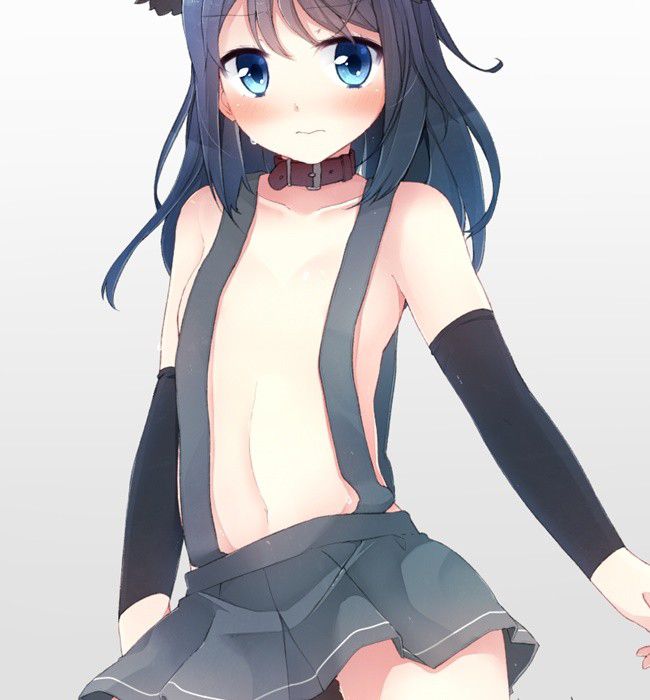 [Secondary erotic] [Ship it: panchira images of asashio uniform girl loli boy too want! 17