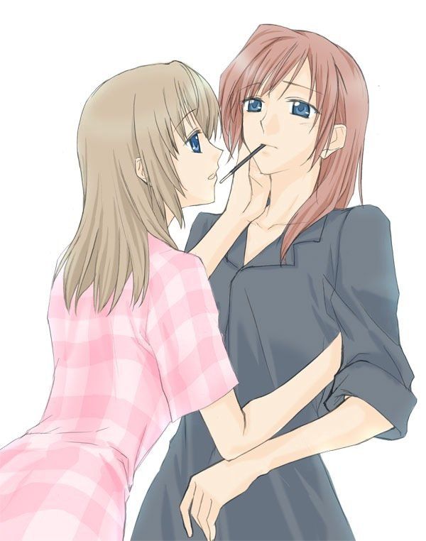 During refuelling the erotic image of Yuri! 4