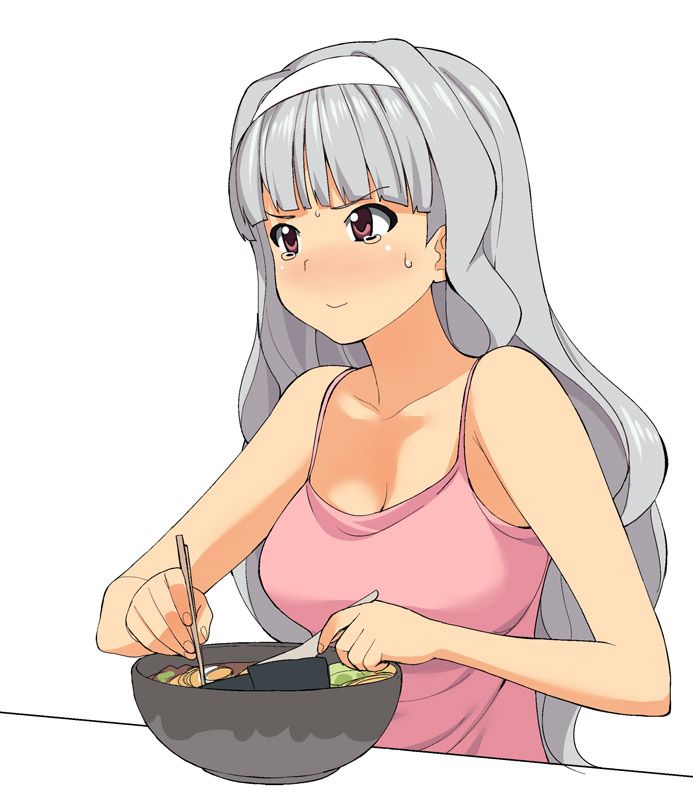 [On a cold night ramen (truth): secondary image of girls eating ramen noodles 18