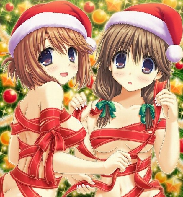 Picture of Rainbow girl's wrapped up in the Christmas' Ribbon is too strong of ww I single masturbation Christmas 13