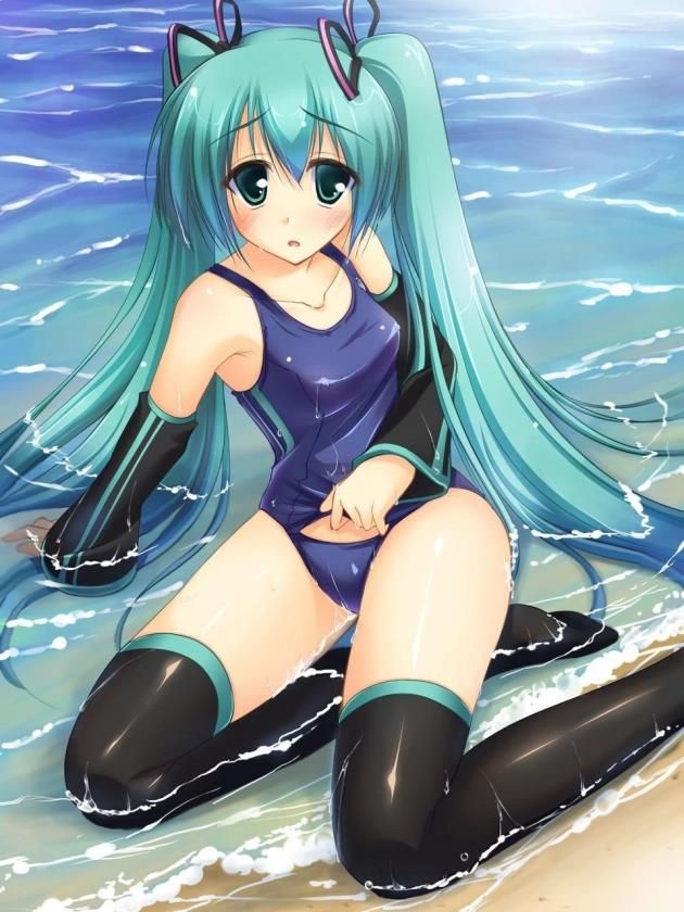 During refuelling the erotic image of hatsune miku! 14
