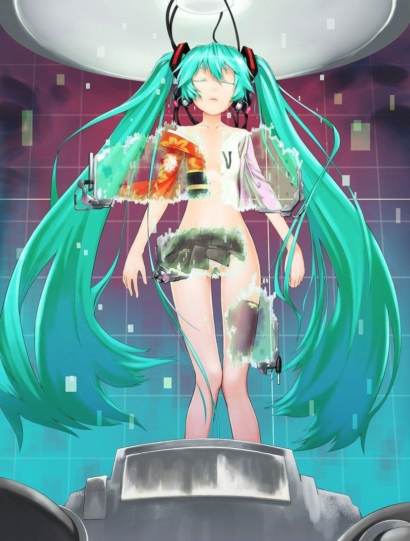 During refuelling the erotic image of hatsune miku! 16