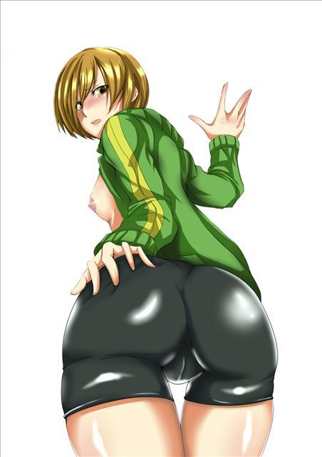 Erotic persona pictures its 28 # satonaka Chie #P4 # spats # glasses 1