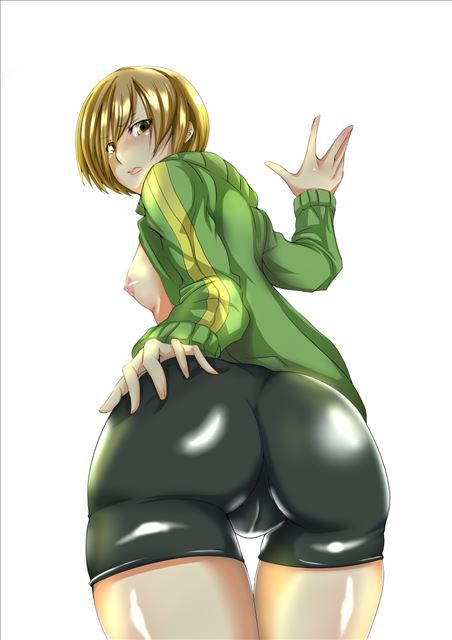 Erotic persona pictures its 28 # satonaka Chie #P4 # spats # glasses 2