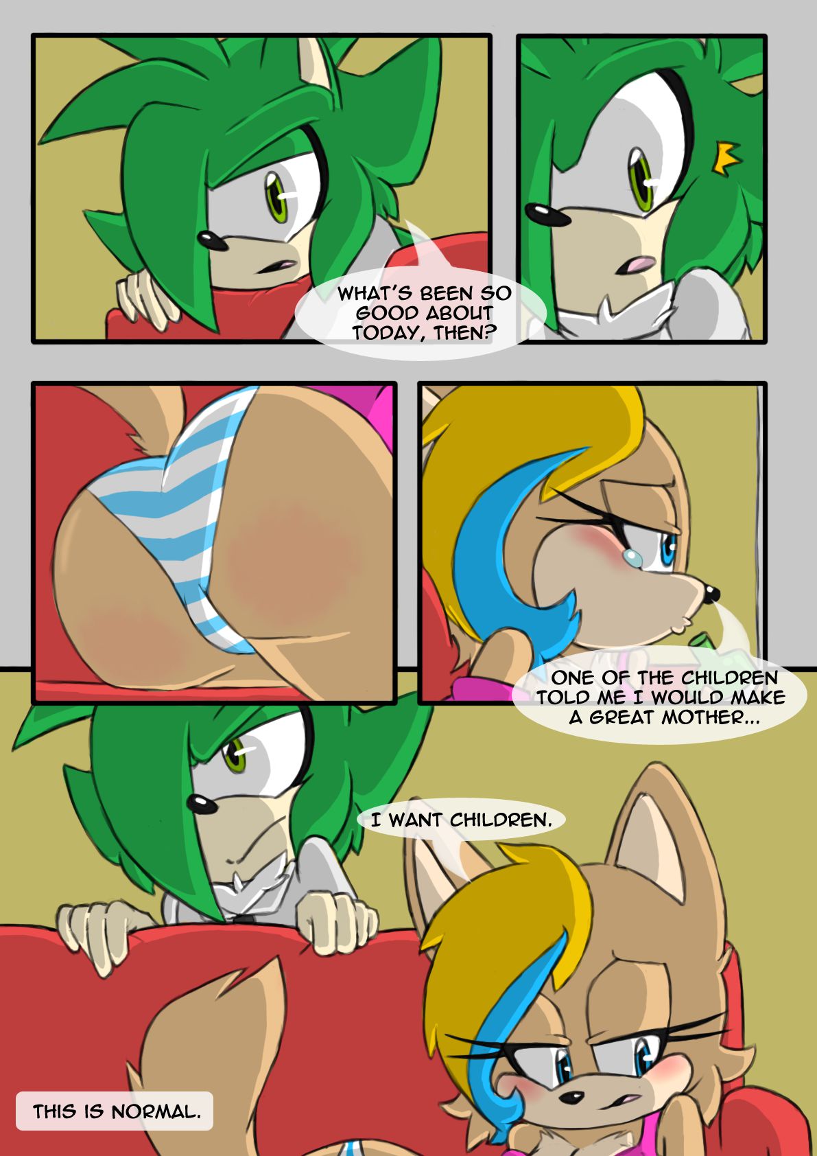 [MysteryDemon] Friends with Benefits (Sonic The Hedgehog) [Ongoing] 5