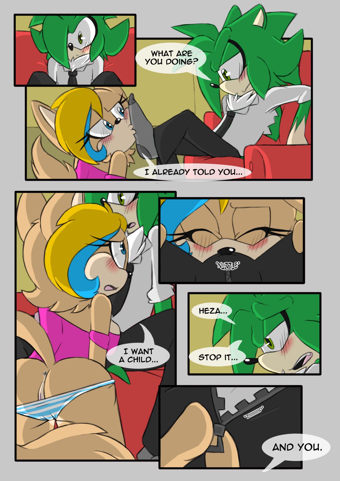 [MysteryDemon] Friends with Benefits (Sonic The Hedgehog) [Ongoing] 8