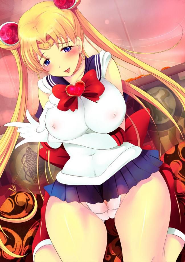 Pretty soldier sailor moon, Usagi tsukino (Sailor Moon) happy birthday! Erotic image part3 (50 sheets) 12