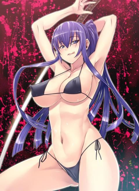 [Highschool of the dead] busujima Saeko erotic pictures! 19