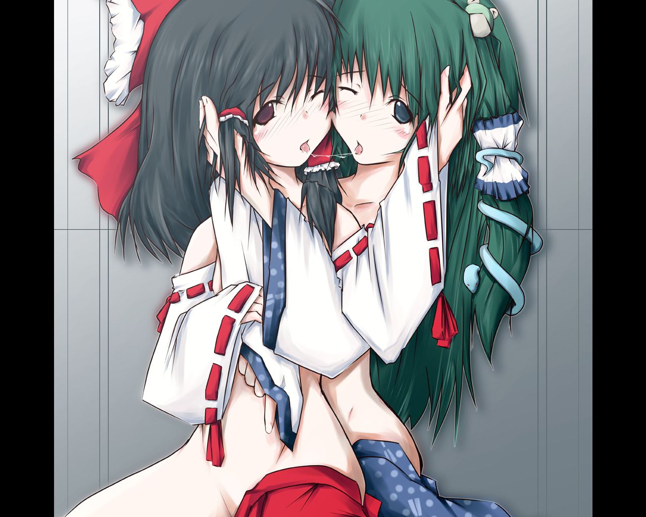 [Touhou Project: SANAE kochiya-erotic images in Mexico would not gather fellow! 3