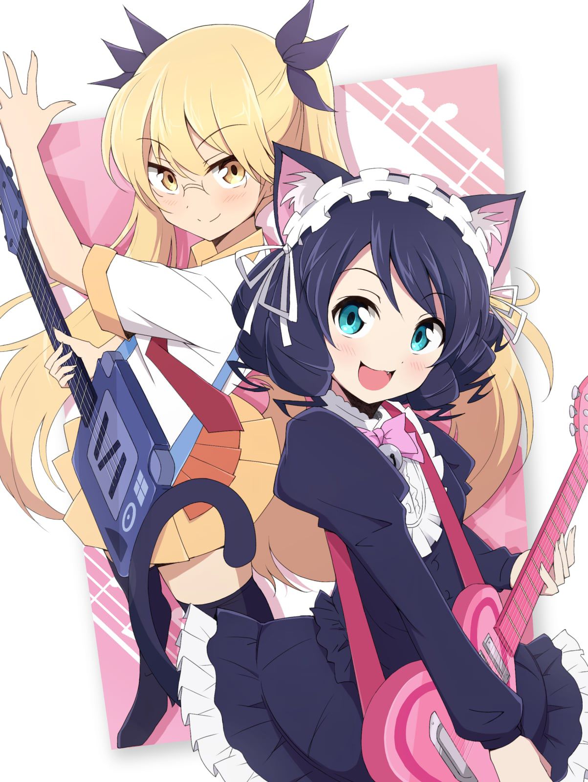 SHOW BY ROCK! The cute Gothic cat ears cyan MoE erotic images part 5 1
