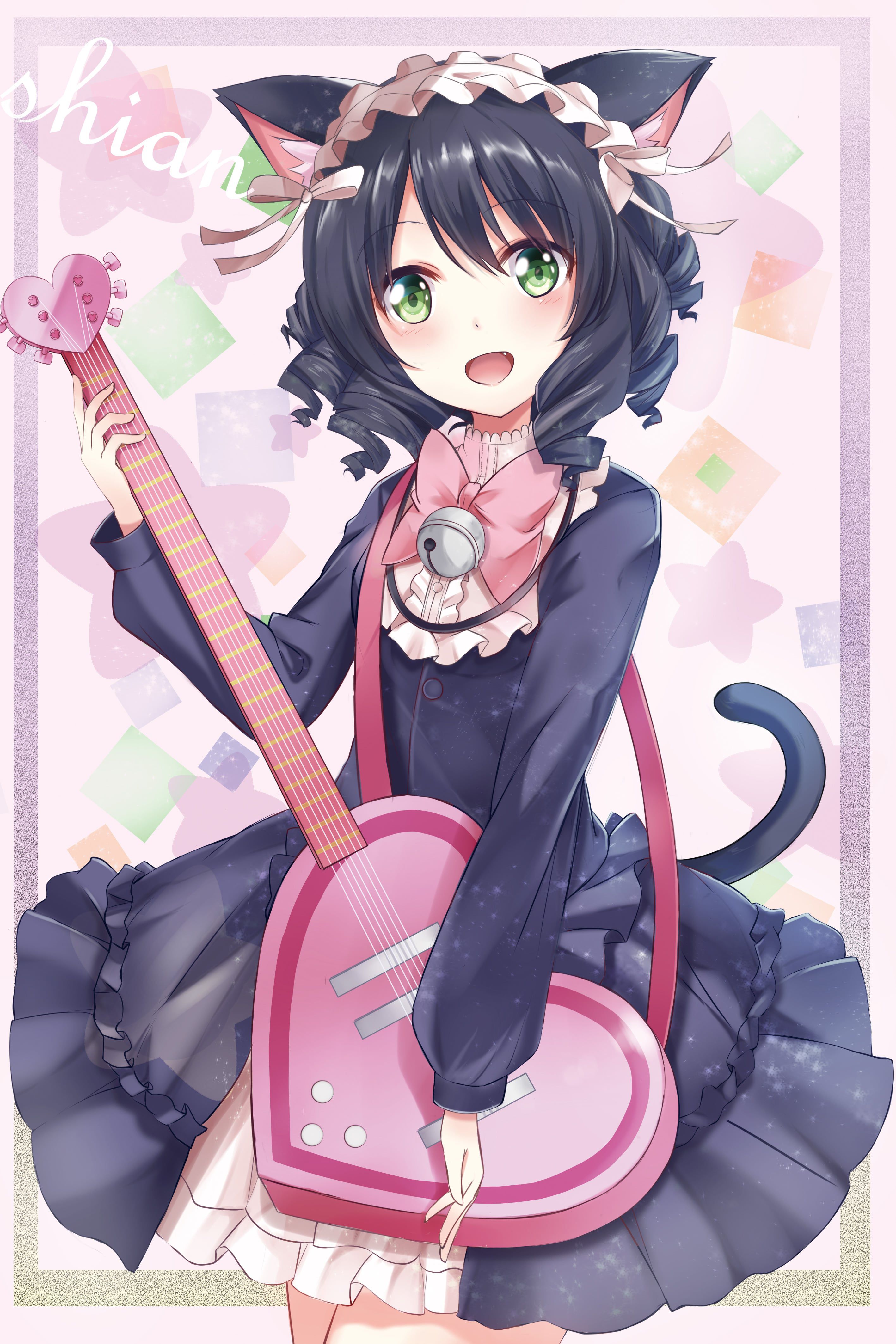 SHOW BY ROCK! The cute Gothic cat ears cyan MoE erotic images part 5 15