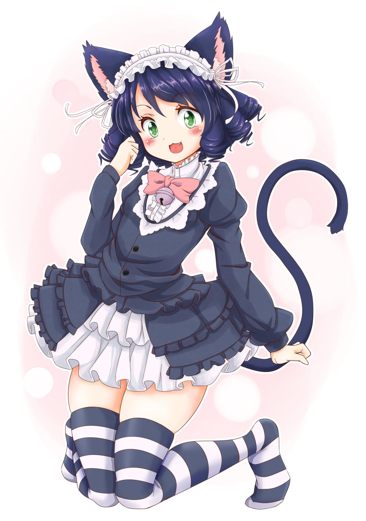 SHOW BY ROCK! The cute Gothic cat ears cyan MoE erotic images part 5 18
