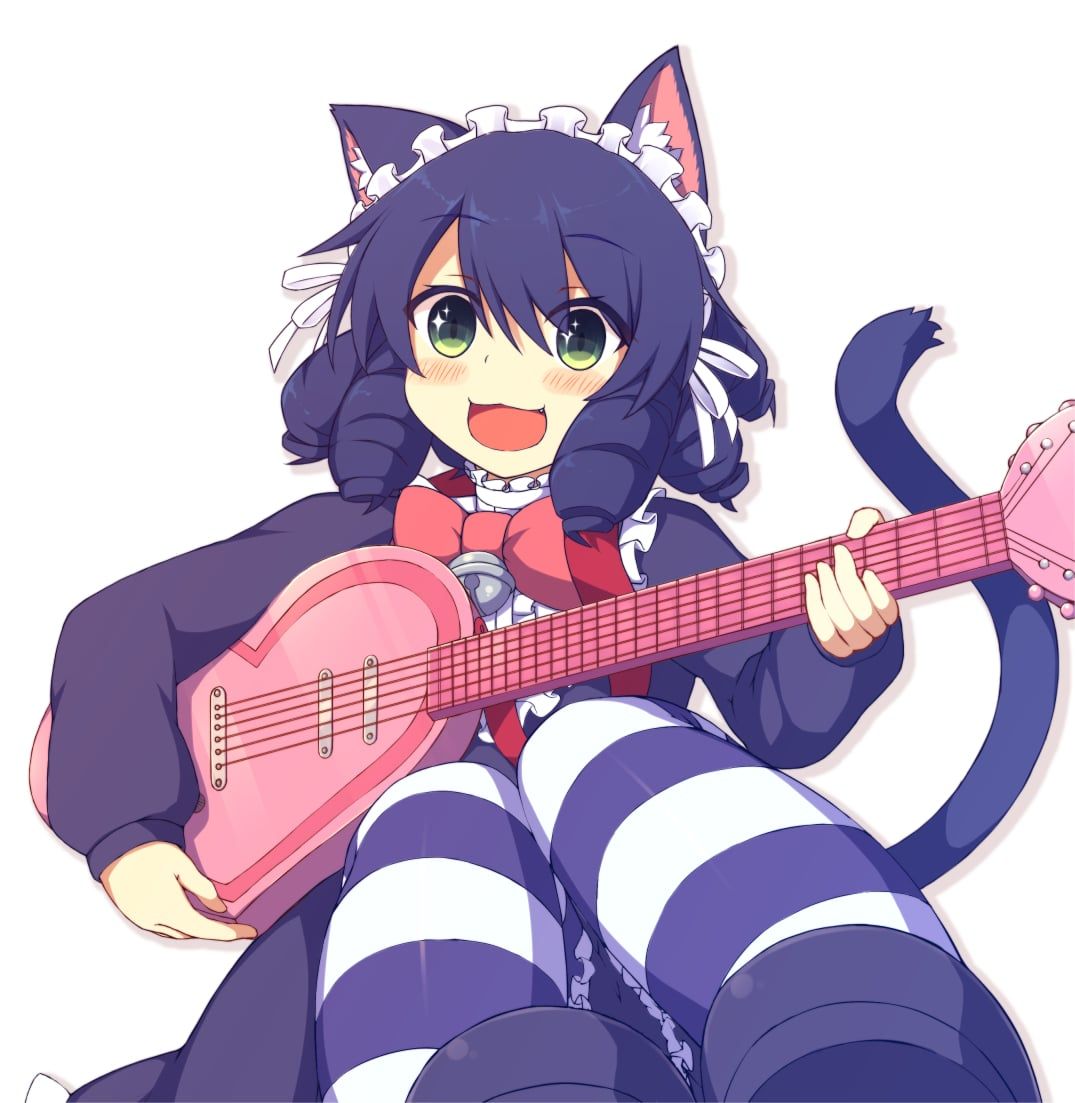 SHOW BY ROCK! The cute Gothic cat ears cyan MoE erotic images part 5 22