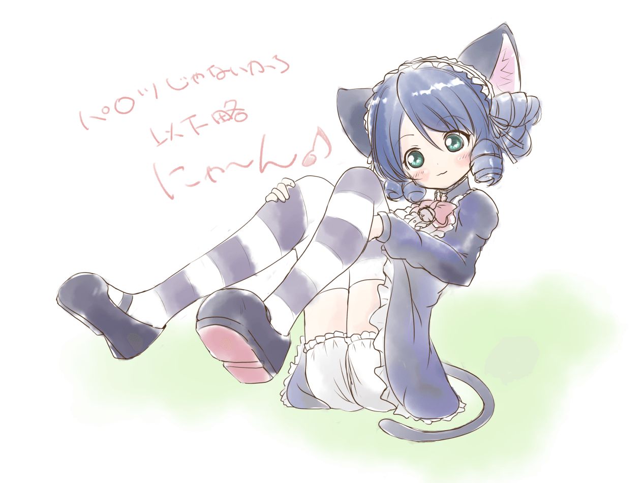 SHOW BY ROCK! The cute Gothic cat ears cyan MoE erotic images part 5 28