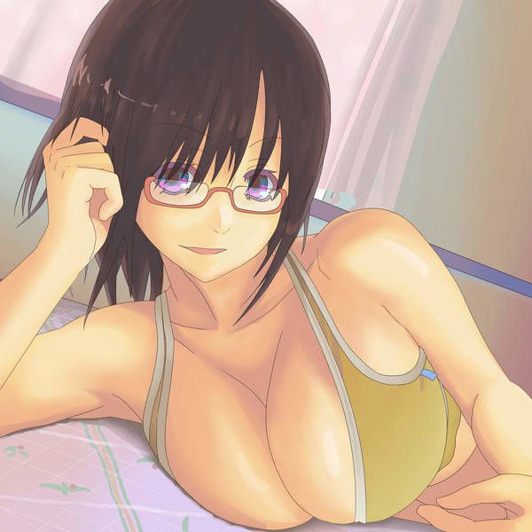 It's not erotic! Their beautiful glasses girl drew. (Secondary images) 1