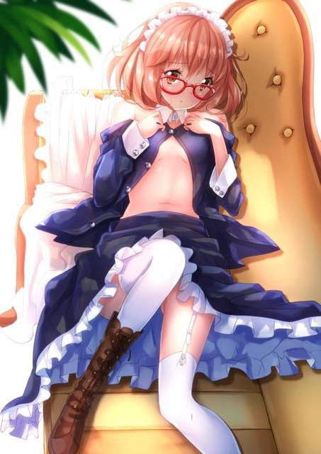 It's not erotic! Their beautiful glasses girl drew. (Secondary images) 17