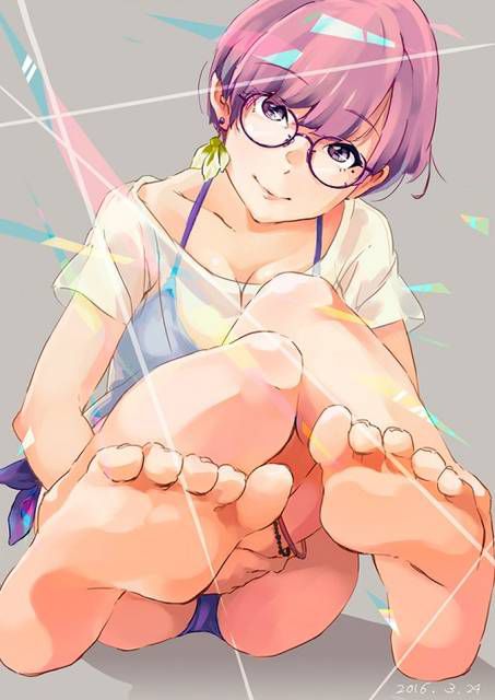 It's not erotic! Their beautiful glasses girl drew. (Secondary images) 29