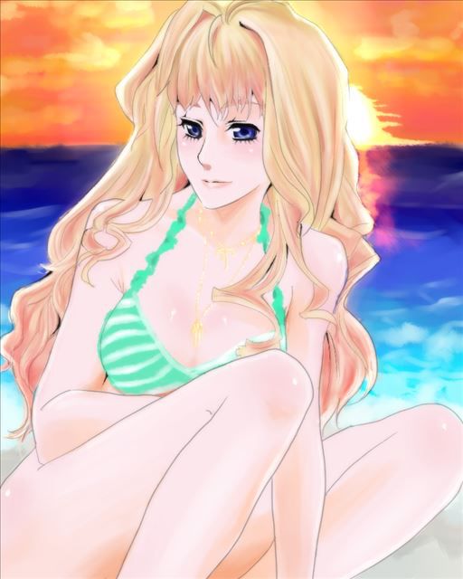 Erotic pictures of the Macross frontier, part 28 # Sheryl Nome # Macross # busty 11