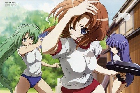 [63 pieces: higurashi no naku sonozaki Mion erotic pictures! 9