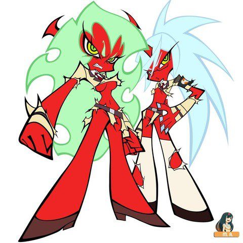 [67-: panty & stocking with garterbelt scanty erotic pictures! 44