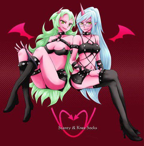 [67-: panty & stocking with garterbelt scanty erotic pictures! 50