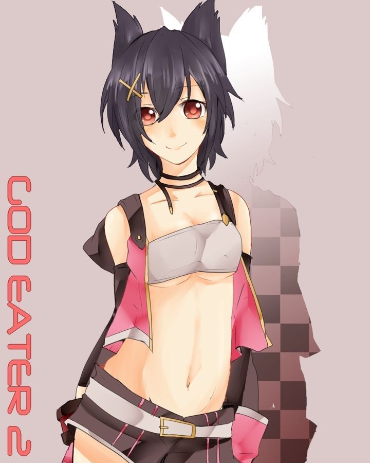 [60] God Eater 2 katsuki Nana erotic pictures! 4